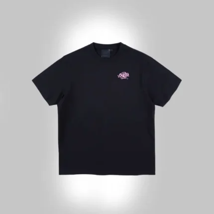 SYNA CORE EMBROIDERED T SHIRT BLACK